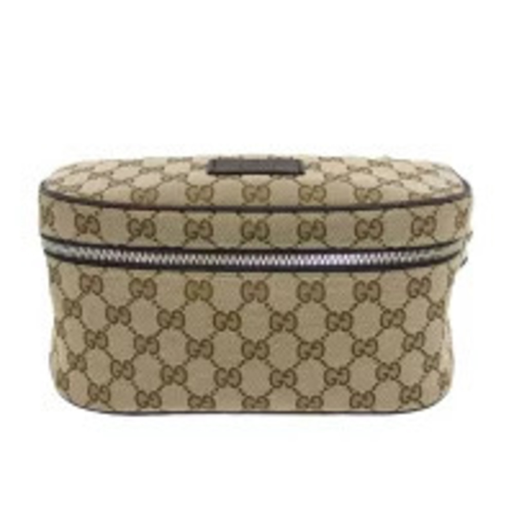 GUCCI GG Canvas Body Belt Bum Crossbody Bag AB